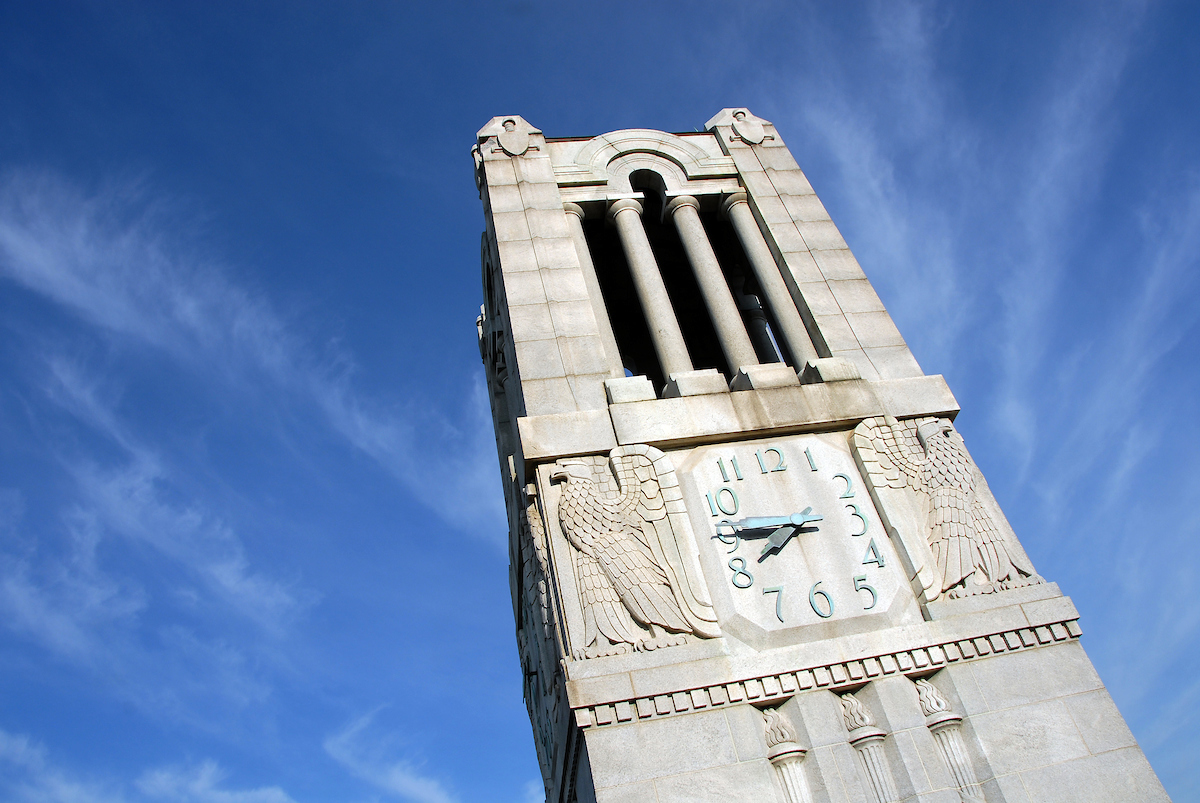 Belltower on a sunny Spring day. PHOTO BY ROGER WINSTEAD
