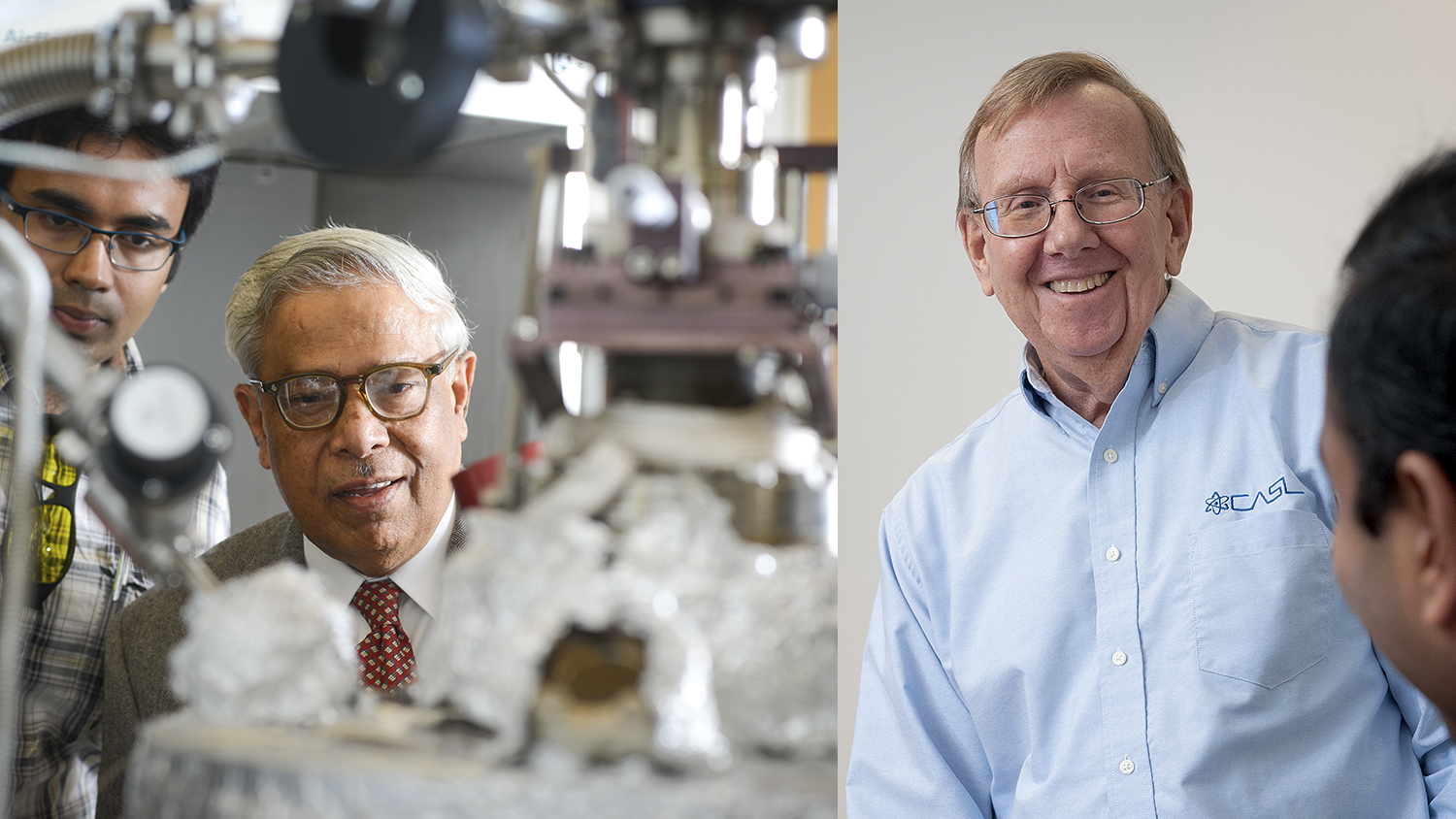 Jay Narayan, left, and Paul Turinsky have been elected to the National Academy of Engineering