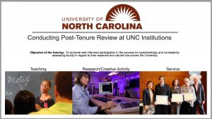 UNC system training module