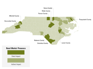 North Carolina map