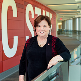 Dean of the College of Sciences Christine McGahan