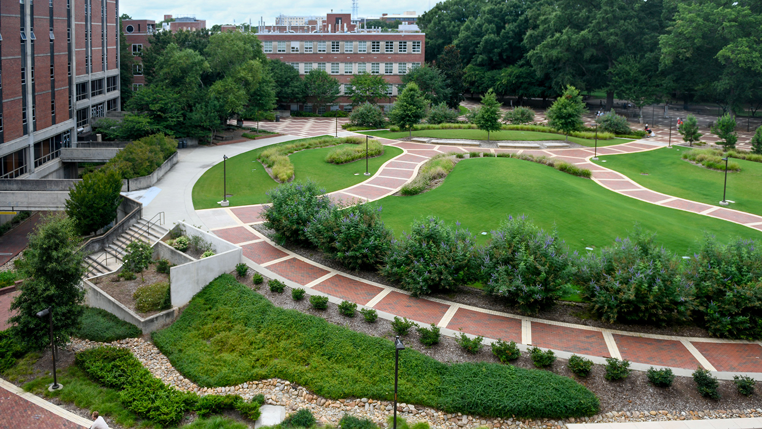 Former Harrelson Hall site