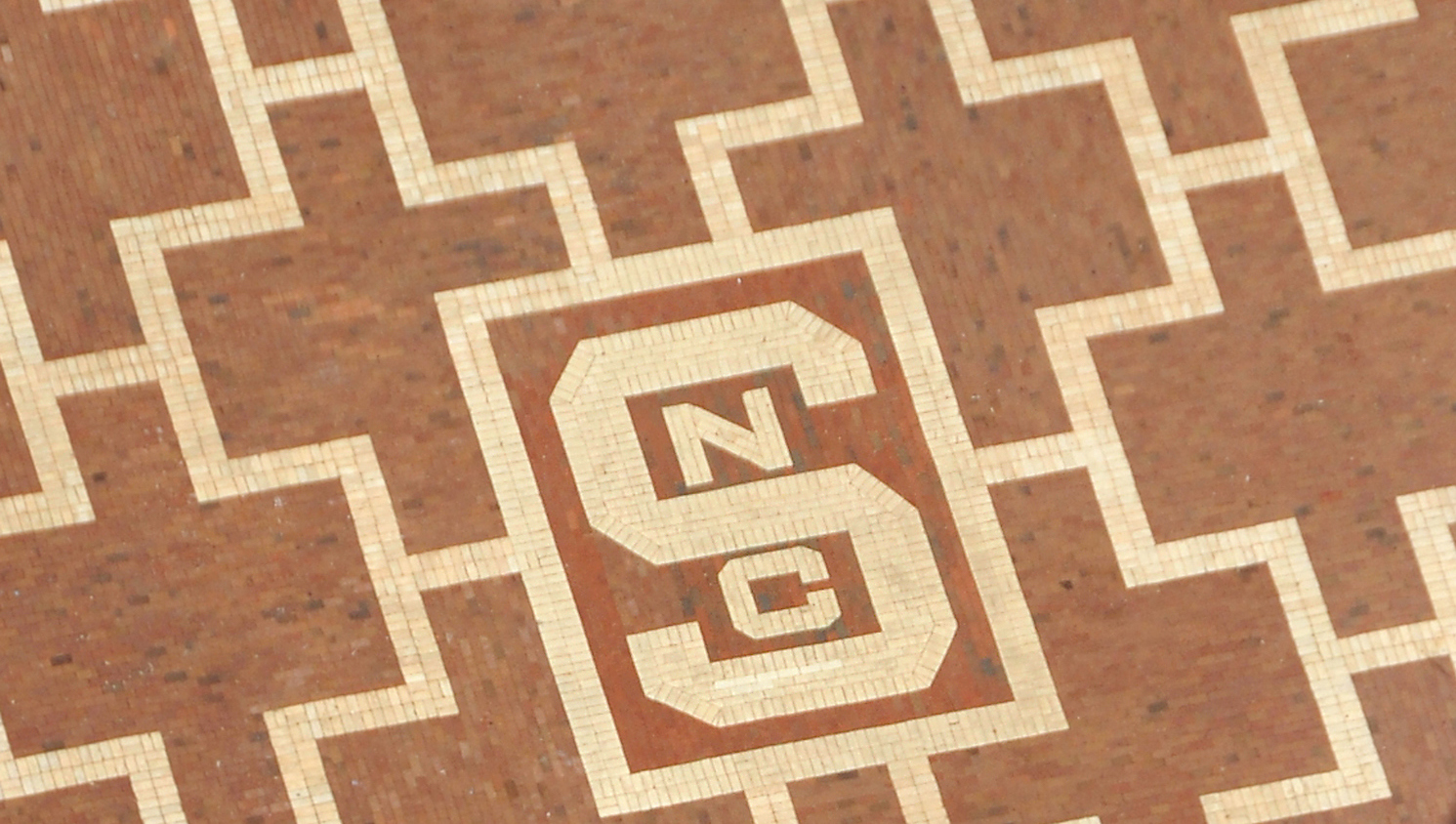 Image of the Block S on the NC State Brickyard.