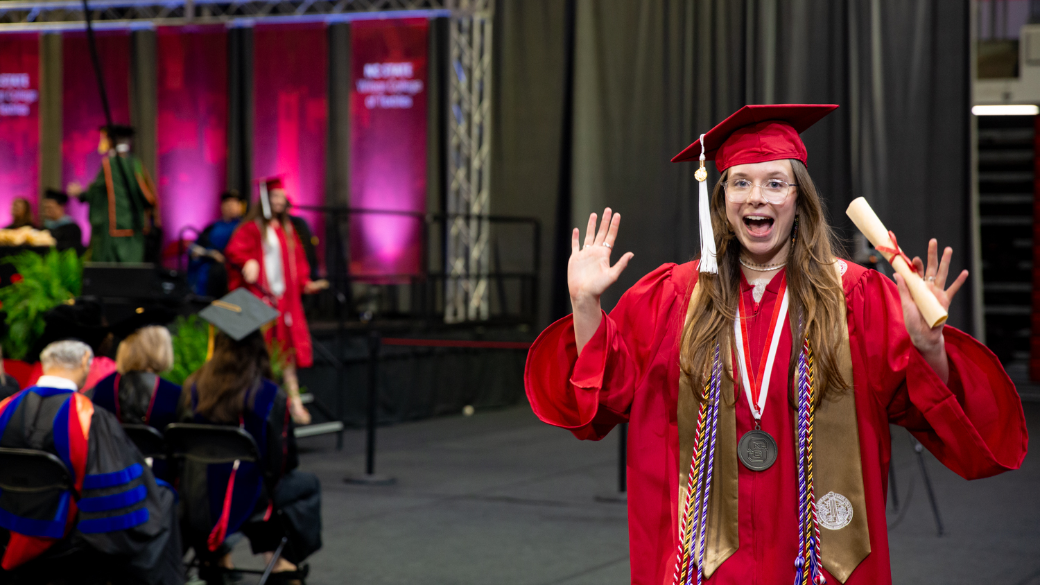 Wilson College of Textiles commencement ceremony