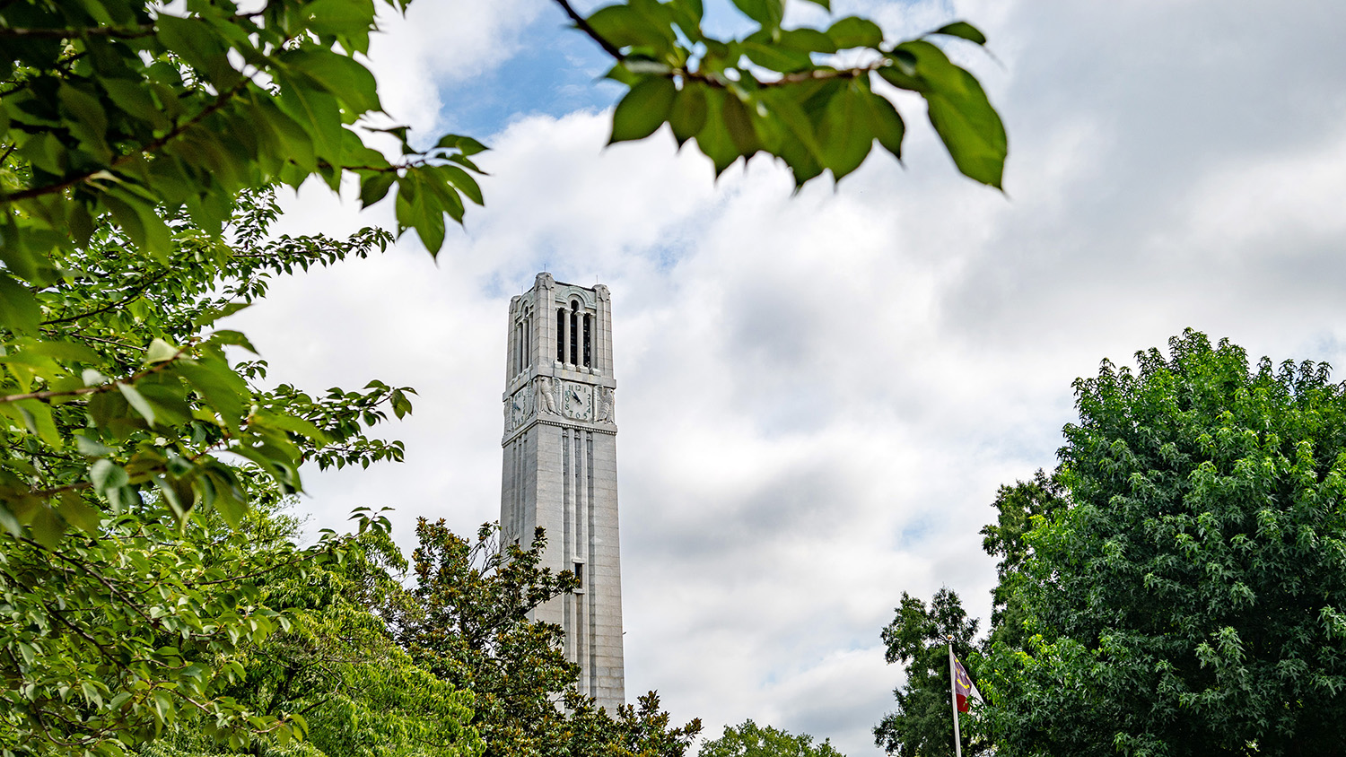 The Memorial Belltower, summer 2025.