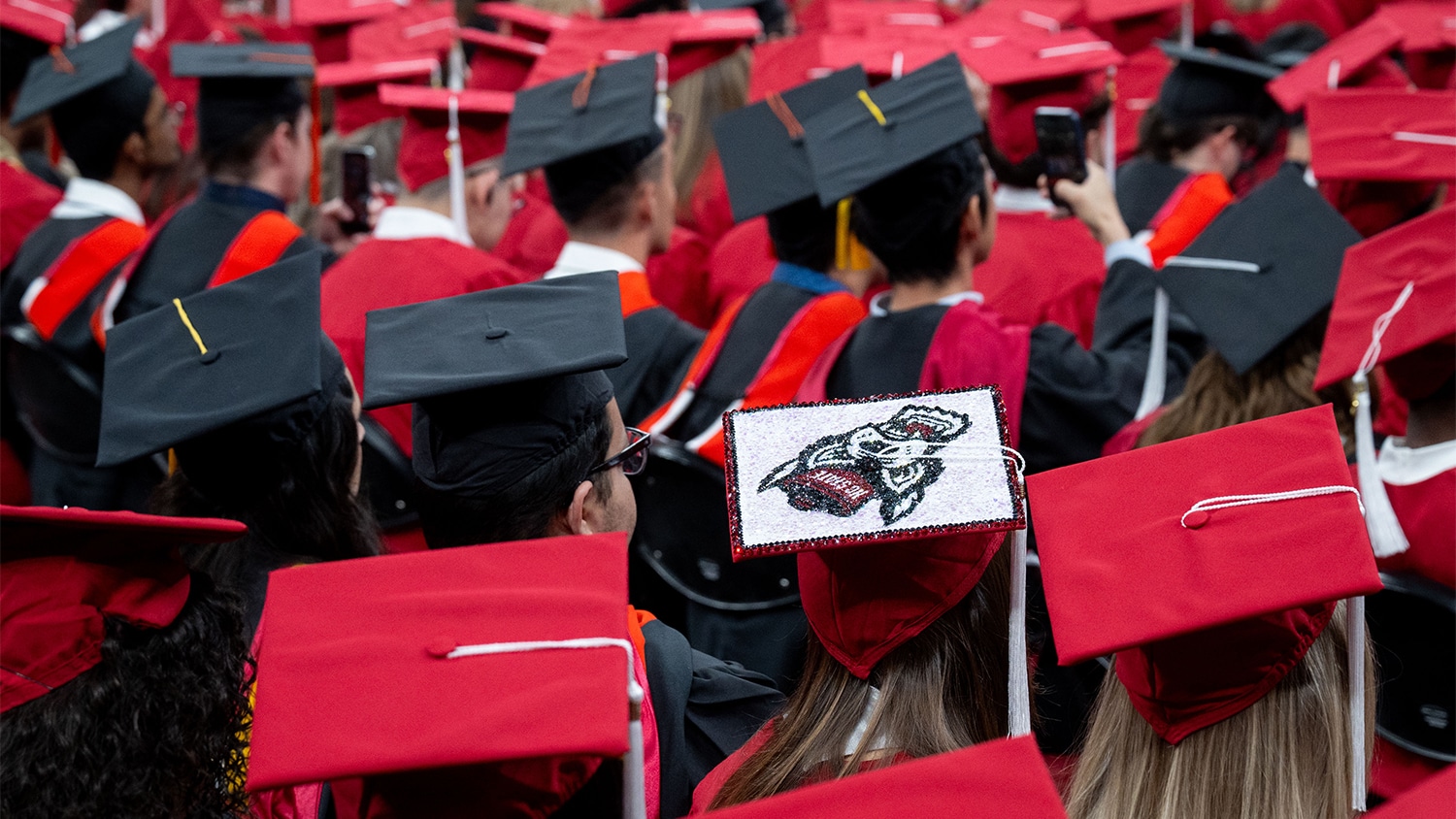NC State graduates at spring 2026 commencement ceremony